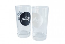THE PLAY BEER GLASS 2(P01)